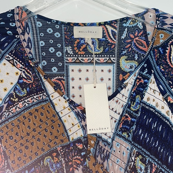 Anthropologie Melloday Patchwork Dress Size Small - Picture 3 of 4